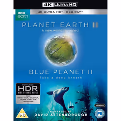 Planet Earth II & Blue Planet II Boxset [2017] (4K Ultra HD + Blu-ray)