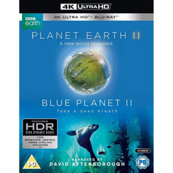 Planet Earth II & Blue Planet II Boxset [2017] (4K Ultra HD + Blu-ray)
