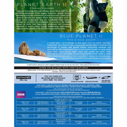 Planet Earth II & Blue Planet II Boxset [2017] (4K Ultra HD + Blu-ray)