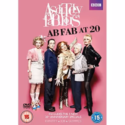 2 Entertain Absolutely Fabulous: Ab Fab at 20, 2012, Series, DVD, PG-15, Coloured, English, 113 min