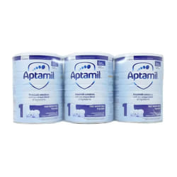 Aptamil 1st Milk Powder 3 x 700g, White