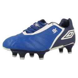) Boys Umbro Football Boot SX-VALOR II LGE-J SG - UK 10 Child, Navy/White/Royal (Blue