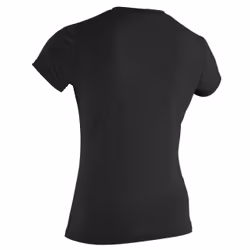 O'Neill Womens Basic Skins S/S Rash Tee T-shirt Crew neck Short sleeve Polyester, Spandex - Additional view 2