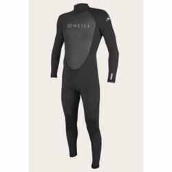 O'Neill REACTOR II, Black, Grey, Monochromatic, Full wetsuit, Neoprene, Adult, Male