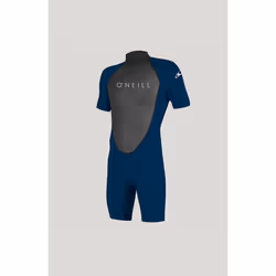 O'Neill Reactor II Spring, Blue, Grey, Monochromatic, Shorty wetsuit, Neoprene, Adult, Male