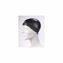 Unisex Adult Aqua V Racing Cap Swimming Cap, Black, One Size