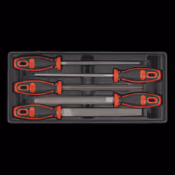 Tool Tray with Engineer?s File Set 5pc
