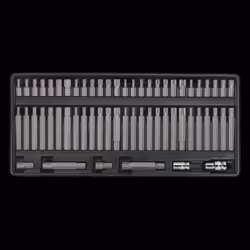 Tool Tray with Security TRX-Star*/Hex/Ribe/Spline Bit Set 60pc
