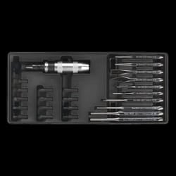Tool Tray with Punch & Impact Driver Set 25pc