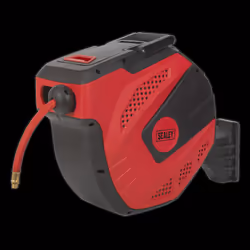 Air Hose Reel Auto-Rewind Control 30m Ø10mm ID - Rubber Hose