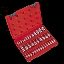 TRX-Star* Socket & Security Socket Bit Set 38pc 1/4&quot;, 3/8&quot; & 1/2&quot;Sq Drive