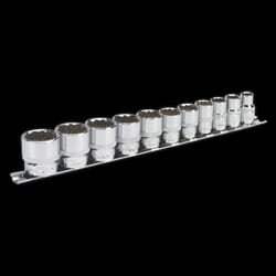 Socket Set 11pc 3/8&quot;Sq Drive 12pt WallDrive&#174; Imperial