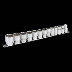 Socket Set 13pc 1/2&quot;Sq Drive 12pt WallDrive&#174; Imperial