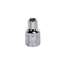 Sealey SP1208 8mm 1/2"Sq Drive Fully Polished WallDrive Socket