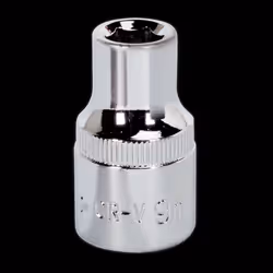 WallDrive&#174; Socket 9mm 1/2&quot;Sq Drive Fully Polished