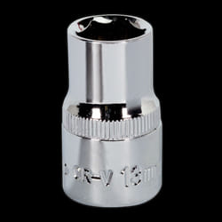 WallDrive&#174; Socket 13mm 1/2&quot;Sq Drive Fully Polished