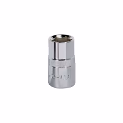 Sealey SP1214 14mm 1/2"Sq Drive Fully Polished WallDrive Socket