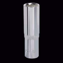 WallDrive&#174; Socket 16mm Deep 1/2&quot;Sq Drive Fully Polished