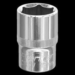 WallDrive&#174; Socket 19mm 1/2&quot;Sq Drive Fully Polished