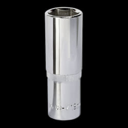WallDrive&#174; Socket 19mm Deep 1/2&quot;Sq Drive Fully Polished