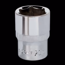 WallDrive&#174; Socket 20mm 1/2&quot;Sq Drive Fully Polished