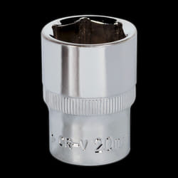 WallDrive&#174; Socket 20mm 1/2&quot;Sq Drive Fully Polished