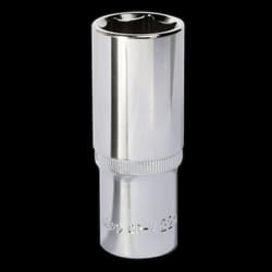 WallDrive&#174; Socket 22mm Deep 1/2&quot;Sq Drive Fully Polished