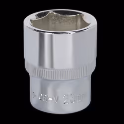 WallDrive&#174; Socket 23mm 1/2&quot;Sq Drive Fully Polished