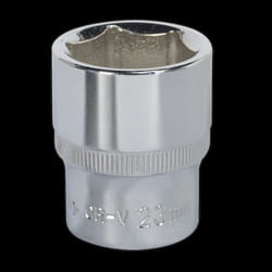 WallDrive&#174; Socket 23mm 1/2&quot;Sq Drive Fully Polished