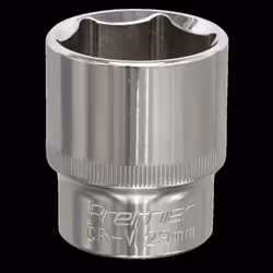 WallDrive&#174; Socket 29mm 1/2&quot;Sq Drive Fully Polished