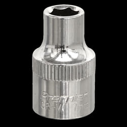 WallDrive&#174; Socket 7mm 3/8&quot;Sq Drive Fully Polished