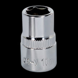 WallDrive&#174; Socket 10mm 3/8&quot;Sq Drive Fully Polished