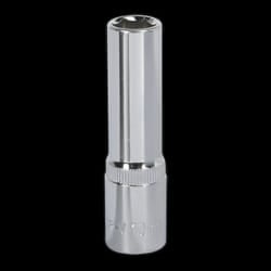 WallDrive&#174; Socket 10mm Deep 3/8&quot;Sq Drive Fully Polished