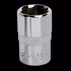 WallDrive&#174; Socket 13mm 3/8&quot;Sq Drive Fully Polished
