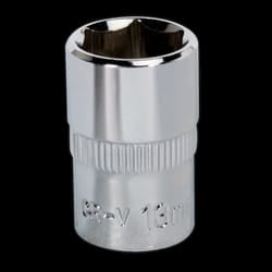 WallDrive&#174; Socket 13mm 3/8&quot;Sq Drive Fully Polished