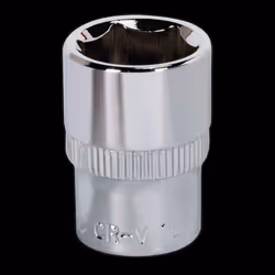 WallDrive&#174; Socket 14mm 3/8&quot;Sq Drive Fully Polished