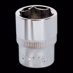 WallDrive® Socket 16mm 3/8"Sq Drive Fully Polished