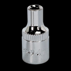 WallDrive&#174; Socket 4mm 1/4&quot;Sq Drive Fully Polished