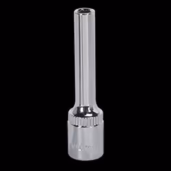 WallDrive® Socket 4mm Deep 1/4"Sq Drive Fully Polished