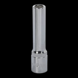 WallDrive&#174; Socket 6mm Deep 1/4&quot;Sq Drive Fully Polished