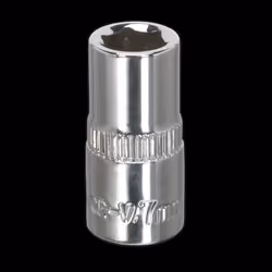 WallDrive&#174; Socket 7mm 1/4&quot;Sq Drive Fully Polished