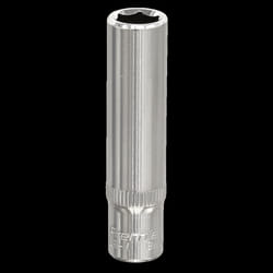 WallDrive&#174; Socket 8mm Deep 1/4&quot;Sq Drive Fully Polished