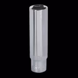 WallDrive® Socket 10mm Deep 1/4"Sq Drive Fully Polished
