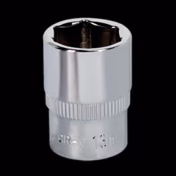 WallDrive® Socket 13mm 1/4"Sq Drive Fully Polished