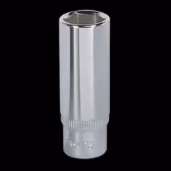 WallDrive® Socket 13mm Deep 1/4"Sq Drive Fully Polished