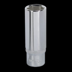 WallDrive&#174; Socket 13mm Deep 1/4&quot;Sq Drive Fully Polished