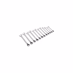 Sealey Siegen S0840 12pc Reversible Ratchet Combination Spanner Set - Metric