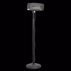 Infrared Quartz Patio Heater 2000W/230V with Telescopic Floor Stand