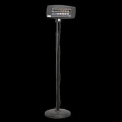 Infrared Quartz Patio Heater 2000W/230V with Telescopic Floor Stand