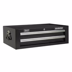 Sealey Ap26029Tb Add-On Chest 2 Drawer With Ball Bearing Runners - Black